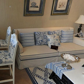 伦敦街D1样板间厅卧一体化