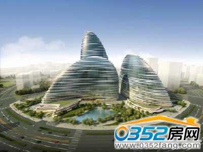 望京SOHO效果图