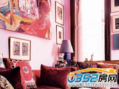 粉色调的书房,老宅里最慵懒的时光