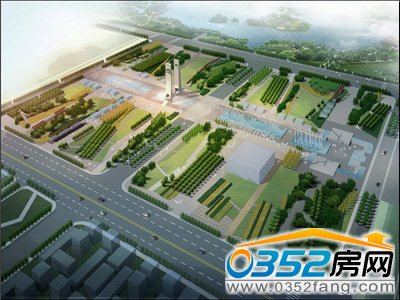大同御东新区鸟瞰图