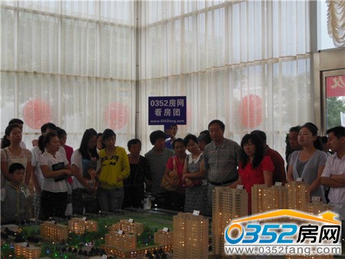 看房团网友积极咨询项目情况
