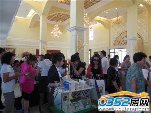 网友们听取项目介绍