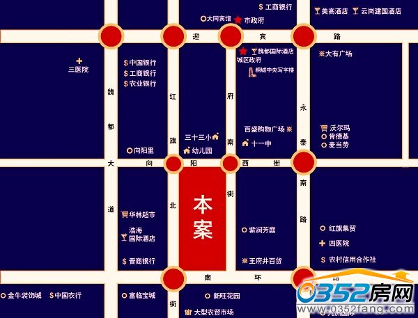 美好新里程区位图