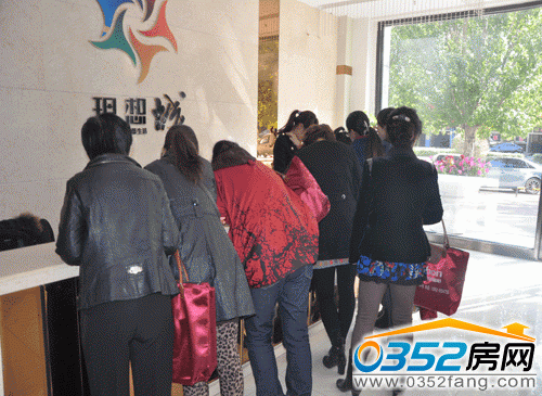 众多网友向理想城置业顾问了解楼盘信息