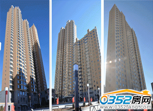 北馨理想城二期1、2、3号楼实景图