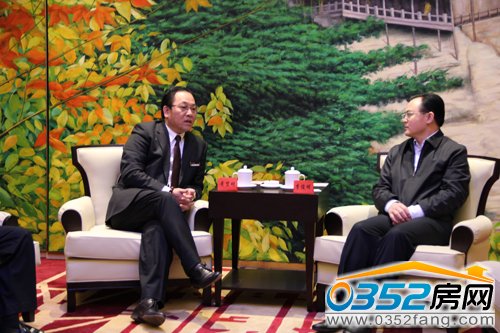 市委书记韦立祥会见亿丰董事局主席黄明贤