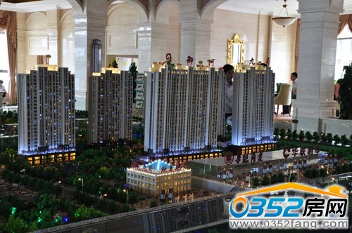 欣美御河九号沙盘