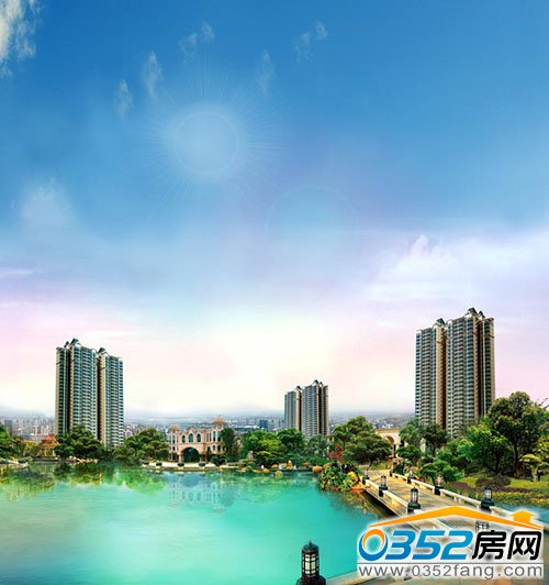 中央壮美景观大湖 点睛尚层品质生活