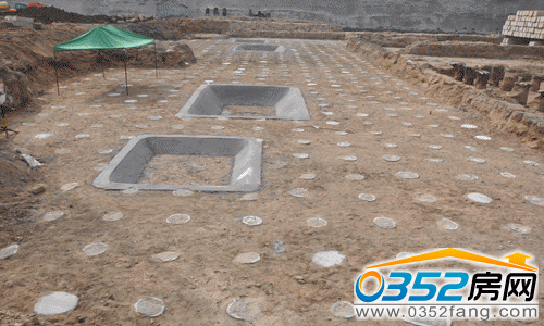 7号楼已完成地基工程