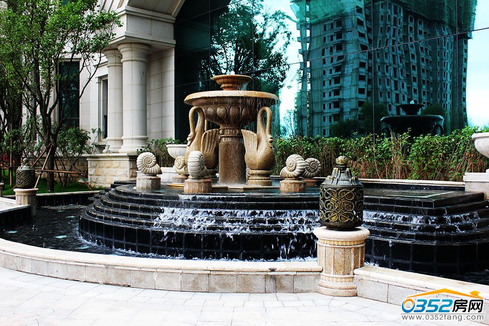 恒大绿洲园林景观-大同楼盘实景图-0352房网