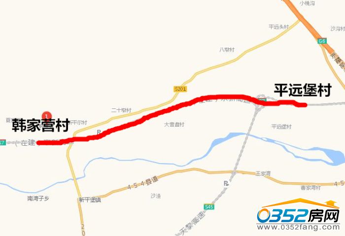 哈密至段与g7京新高速重线.