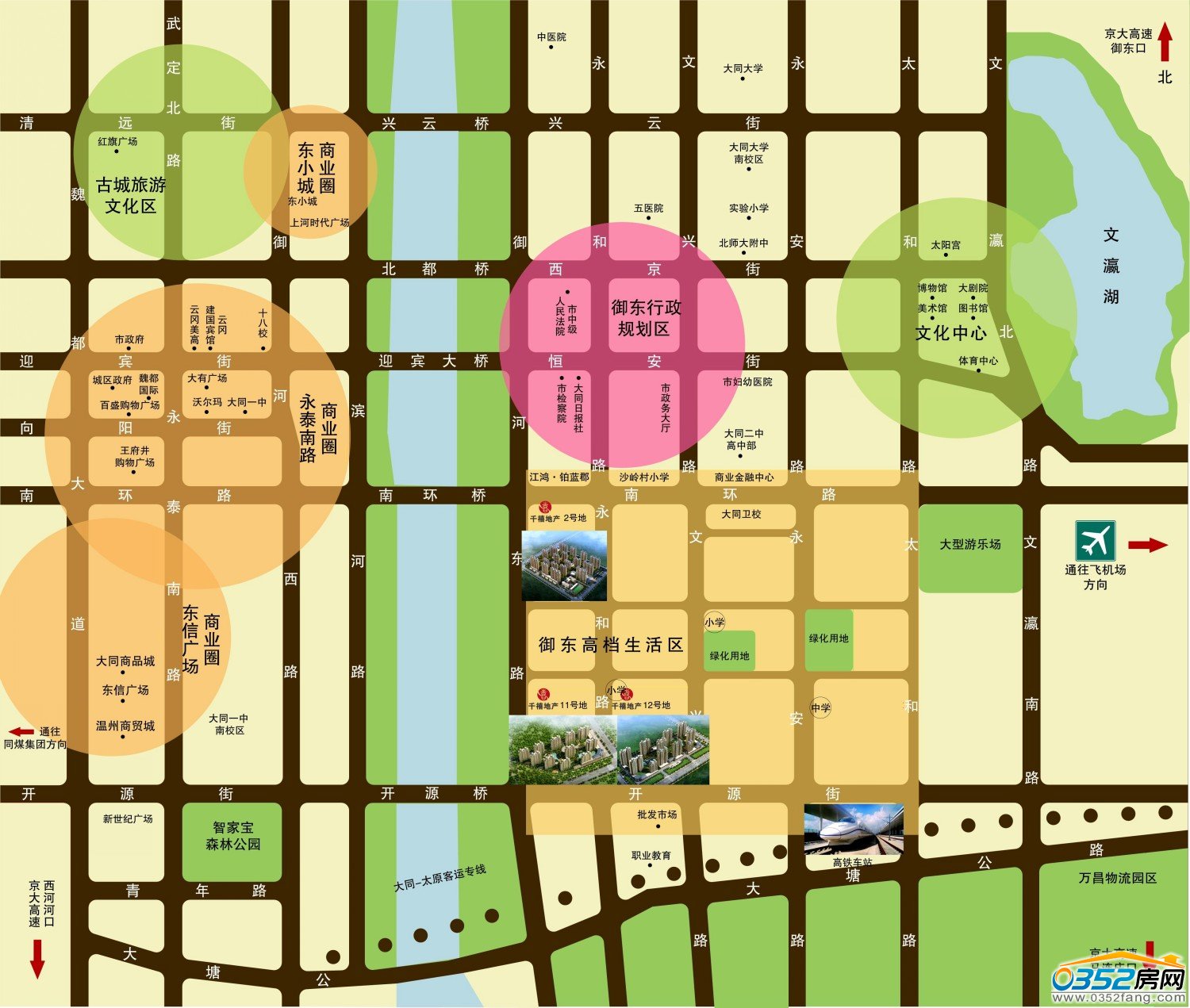 千禧御东画卷项目区位图