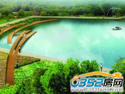 城市绿肺文瀛湖景观