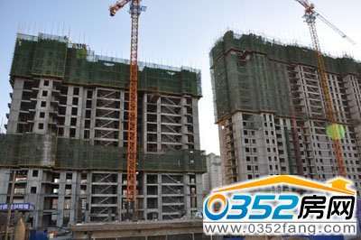 碧水云天施工现场