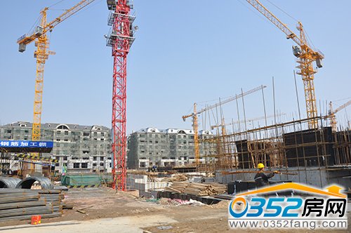 复地·御澜湾施工刚出地面