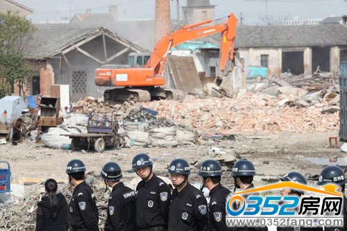 拆除现场