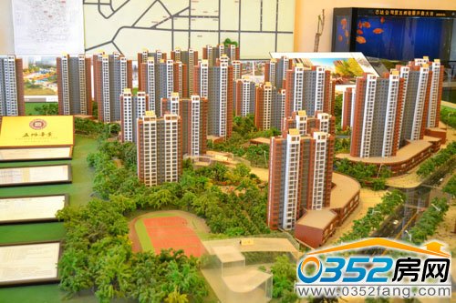 五洲帝景沙盘一览