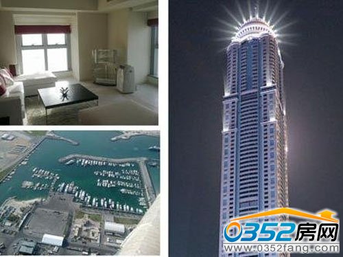 迪拜“公主塔”电梯罢工 顶楼富豪爬97层回家