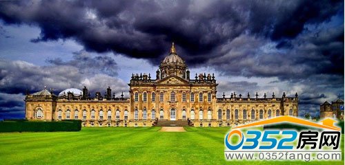 英国约克郡霍德华城堡该城堡是英国最大的私人府邸之一