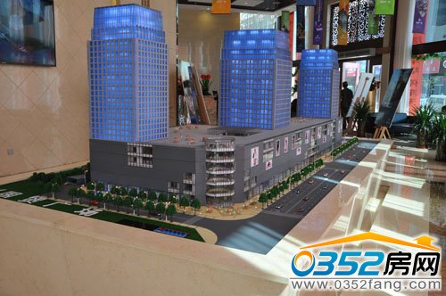 国贸广场沙盘一览