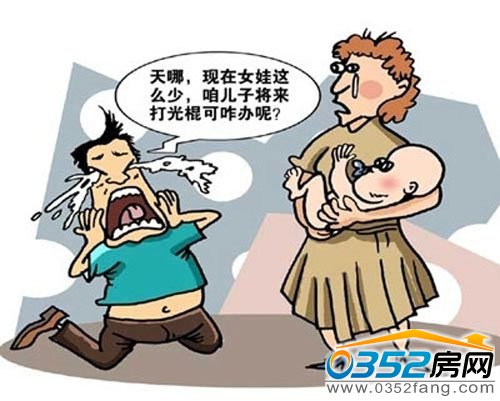 中国男女比例失调现象愈演愈烈