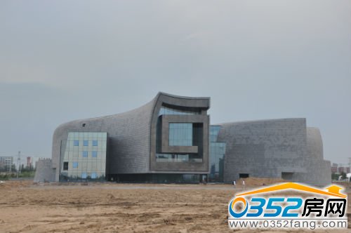 博物馆东侧建筑景观