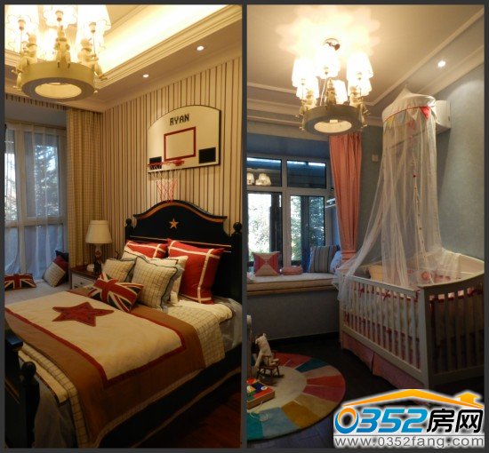 大同富力城样板间——卧室、婴儿房