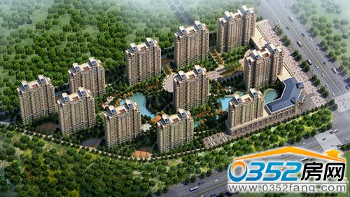 千禧御东画卷效果图俯瞰