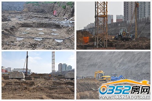 奕城名都8——10号楼正在打桩,在售为8#、10#