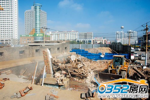 雁北广场项目涉征103间平房被依法拆除