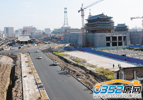 清远门内街建成通车