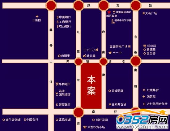 美好新里程区位图