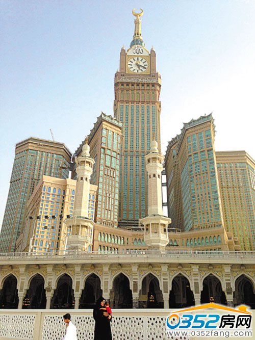 沙特阿拉伯伊斯兰教第一圣城麦加的白伊特塔