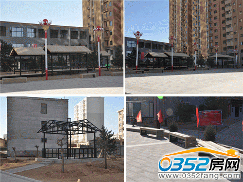 北馨理想城二期景观建设实景图