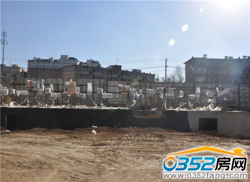 北馨理想城二期四号楼开始起主体部分