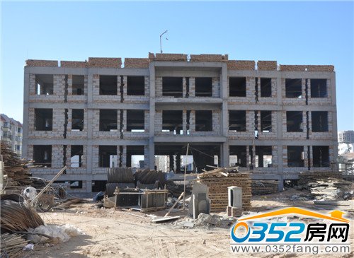 北馨理想城二期幼儿园初具规模