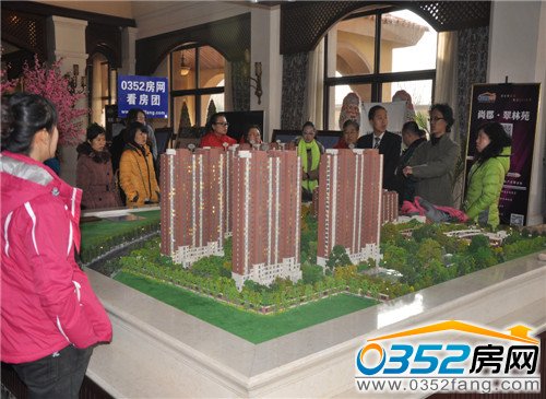 尚郡翠林苑置业顾问向房网网友介绍楼盘详细信息
