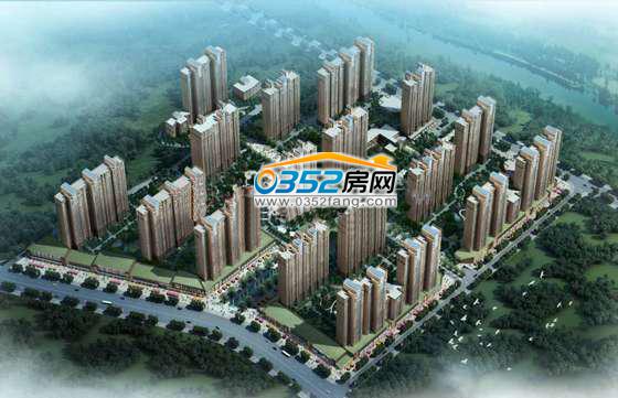 水泉湾龙园鸟瞰效果图