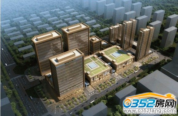 东信国际建材家居广场 东信国际建材家居广场鸟瞰图