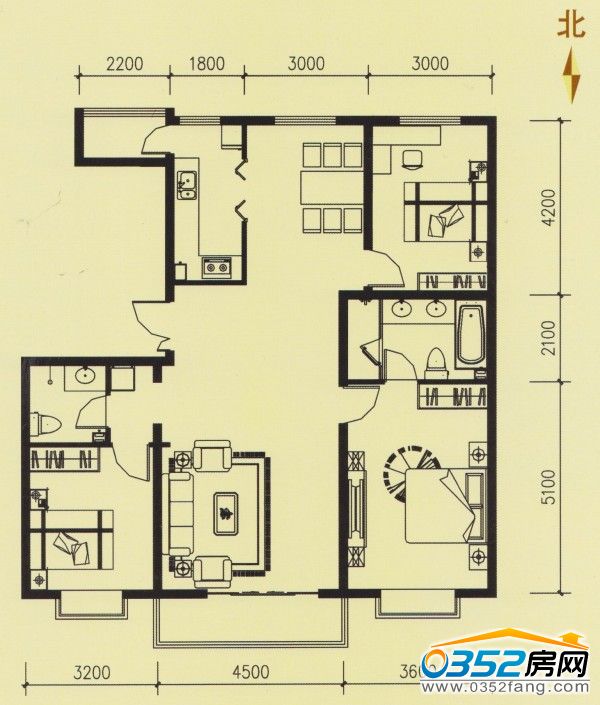 碧水云天· 御河湾G2户型图