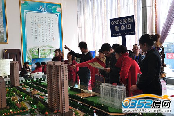 房友就项目信息认真咨询置业顾问