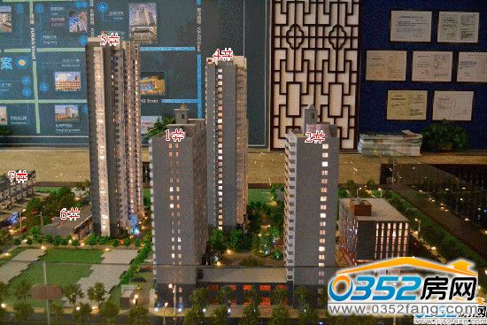 府南街8号 府南街8号项目沙盘实景图
