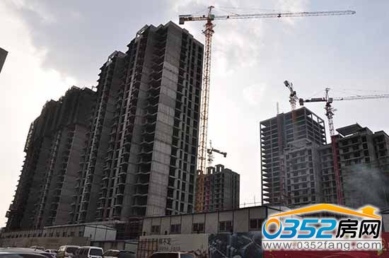 晨馨花园二期项目4月建设实景图