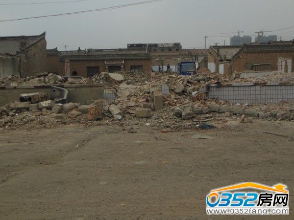 碧水云天· 御河湾 曹夫楼村房屋拆迁一角