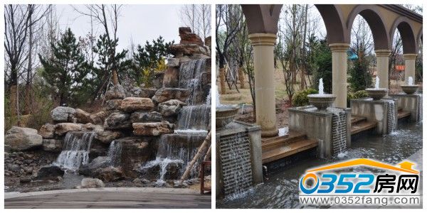 尚郡· 翠林苑园林景观一角实景图