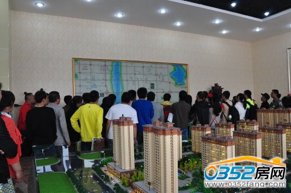 第二站来到和汇百合湾接待中心