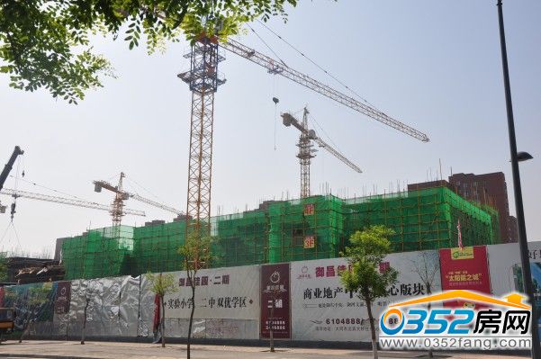 御昌佳园5月22日20#已建到4层