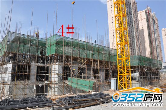 金水湾4号楼5月21日工程进度图