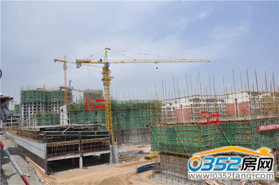 5月21日奕城名都工地实景图