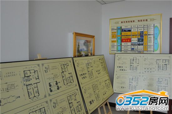 碧水云天御河湾户型图KT板展示